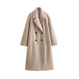 Oversized Soft Woolen Overcoat
