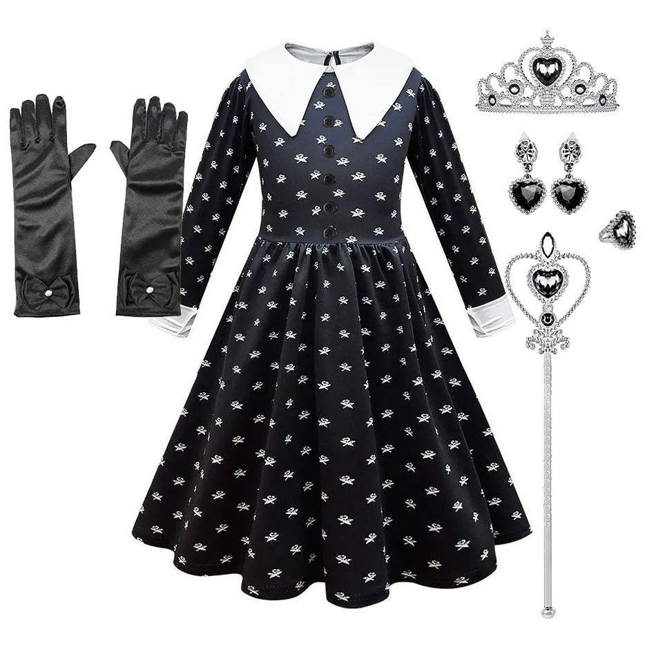 Girls' Gothic Dance Dress