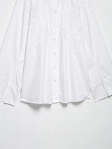 HipSeam Embroidery Shirt Women Spring Casual Simple Women's Shirts Female Elegant Long Sleeve Chic Shirts & Blouses 5
