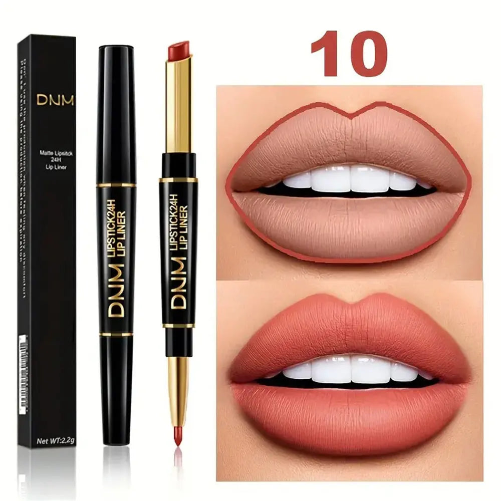 Double-Ended Long-Wear Lipstick & Liner