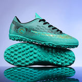 Large Size FG/TF High Quality Mens Soccer Shoes Non-Slip Turf Soccer Cleats for Kids Training Football Boots Chuteira Campo 48