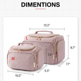Women's Cosmetic Bag Large Capacity Travel Toiletry Bag With Handle Waterproof Storage Makeup Organizer Cases 4