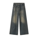 IEFB-Summer-Men-s-Denim-Pants-Old-Blue-Washed-Male-Jeans-Straight-Casual-Menwear-Loose-Wide