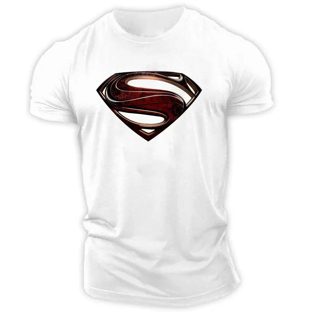 Men's Superman Print Quick-Dry T-Shirt 6