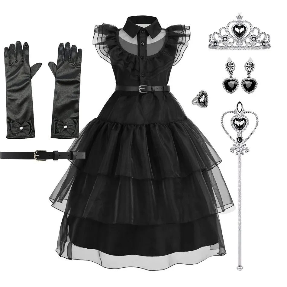 Girls' Gothic Dance Dress