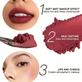 19 colors Matte Velvet Lip Gloss Waterproof Liquid Lipstick Nude Black Lips tint Makeup Lip Glaze Cosmetics Red Lip Stain Beauty 4
