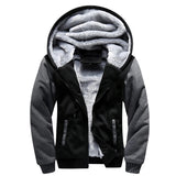 Men's Camouflage Fleece Winter Parka