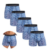 5-Piece Men’s Luxury Boxers & Briefs Collection