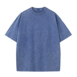 230G Cotton American Large Size T Shirts Men 2
