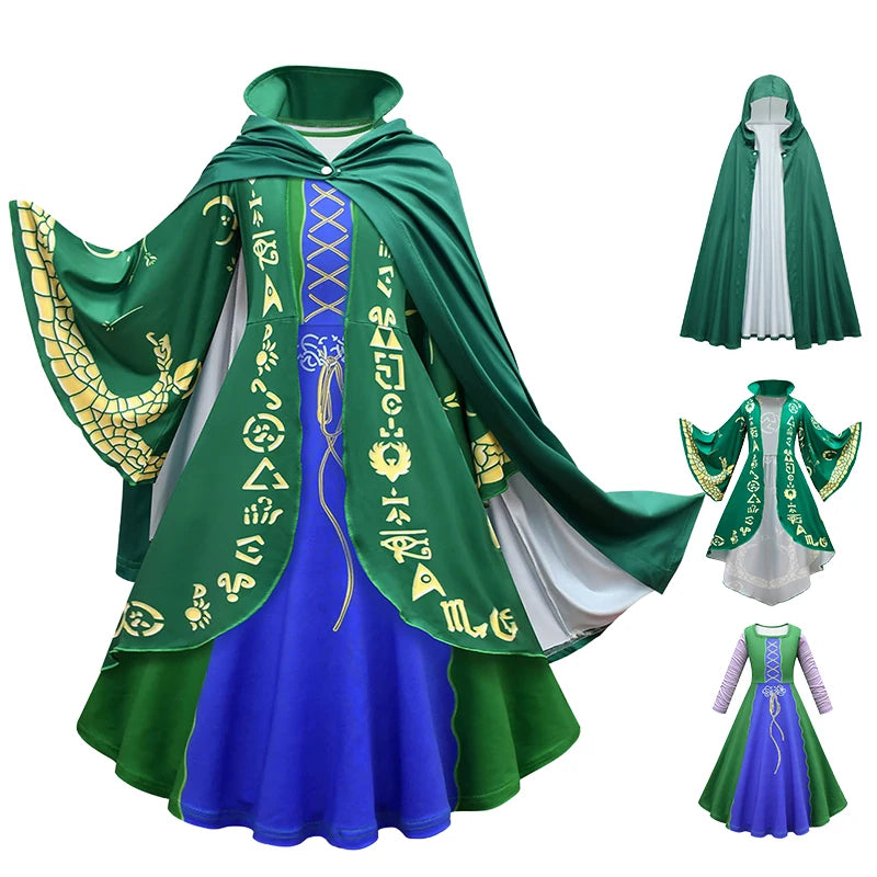 Girls' Hocus Pocus Inspired Witch Costume