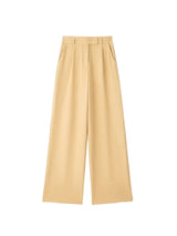Women Fashion With Darts Front Pockets Wide Leg Pants Vintage High Waist Zipper Fly Female Trousers Mujer 6