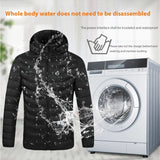 Men Heated Jacket USB Winter Outdoor Electric Heating male bobojaco Warm Sprots Thermal Coat Clothing Heatable men's parka 3