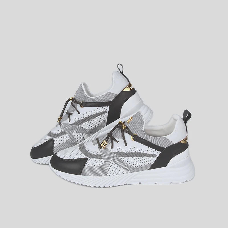 ALIAS MAE 2025 Spring/Summer New Product: Leather Splicing Lace up Men's Street Casual Sports Shoes 2