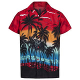 Hawaiian palm trees 3D Print Men Shirt 2