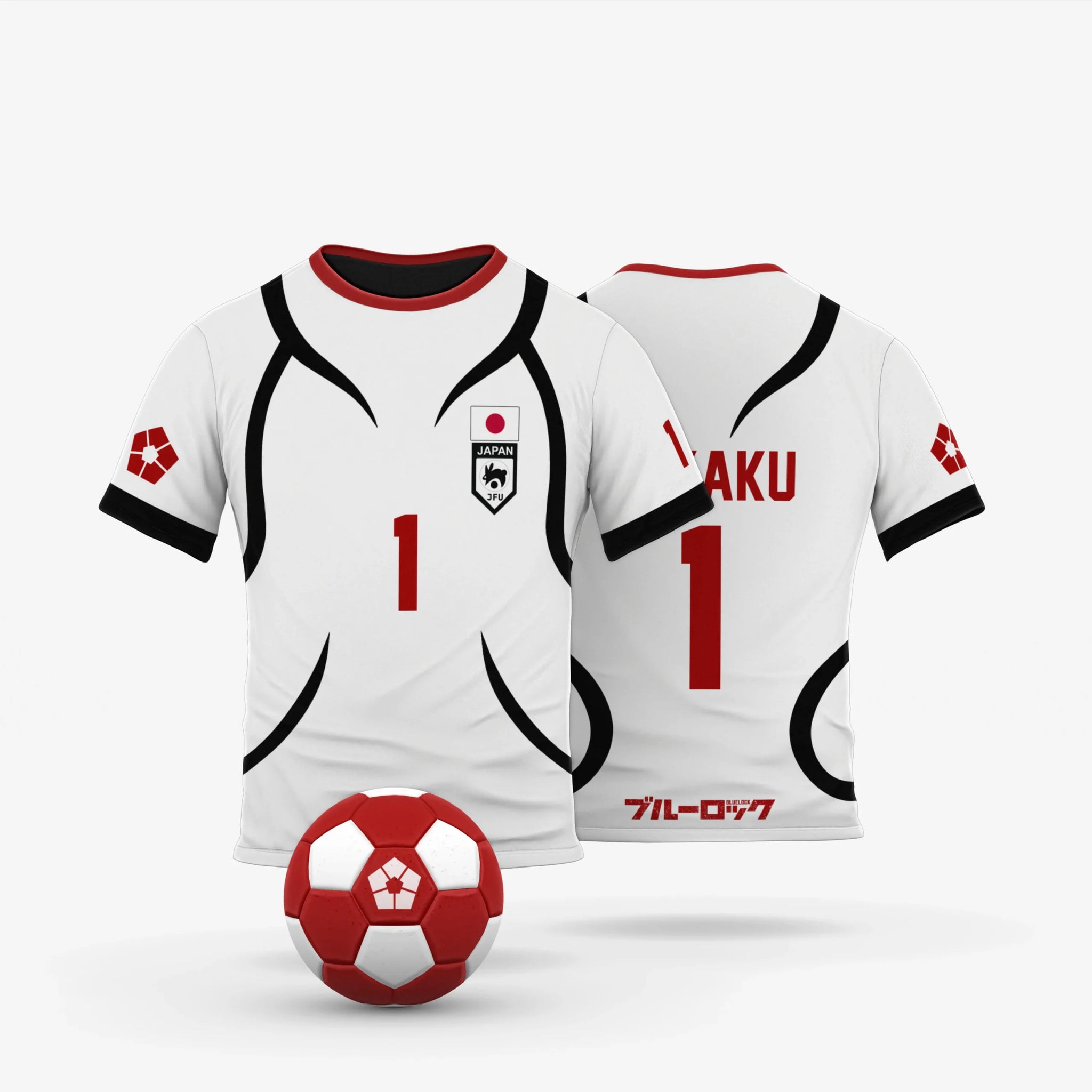 Blue Lock Japan U20 White Cartoon Anime Cosplay Men Jersey Summer Short Sleeve Children Tee Tops 2024 Fashion Women T-shirt 6