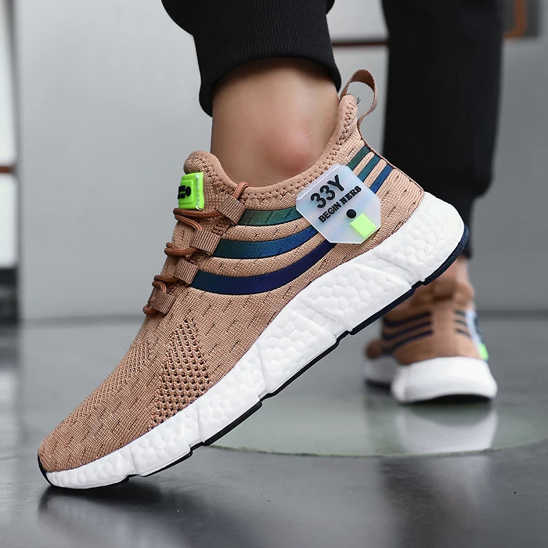 Casual Sneakers Summer Breathable Sport Shoes Lightweight Outdoor Mesh Running Shoes Athletic Jogging Tenis Walking Shoes 2