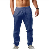 Men-s-Linen-Pants-Summer-Male-Breathable-Linen-Trousers-Sweatpants-Solid-Color-Linen-Fitness-Pants-Jogging