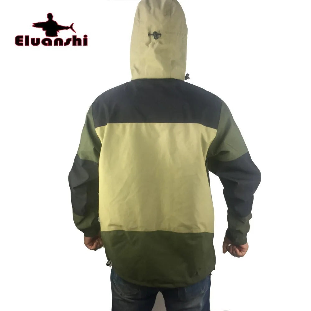 ELUANSHI Waterproof Breathable Fly Fishing Clothes Wader Jacket Wading clothing apparel 5