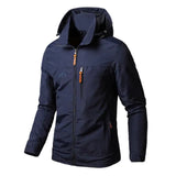 Men's Waterproof Military Hooded Windbreaker