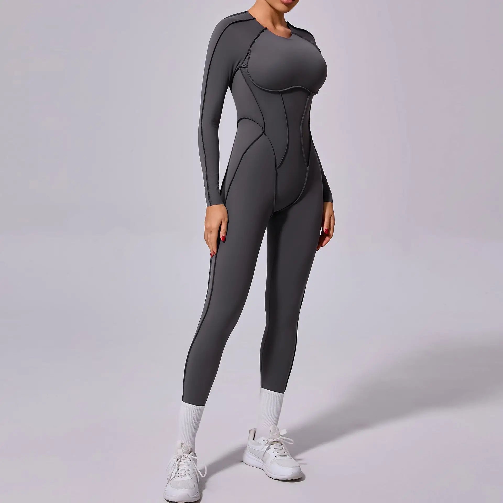 New-Autumn-Winter-Women-s-One-piece-Yoga-Jumpsuit-leggings-Long-sleeved-Sexy-Backless-Slim-Fit
