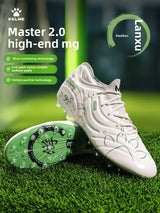 Kelme Men's Football Shoes Adult Mg Short Spikes Artificial Turf Training Football Boots Indoor Anti-slip Soccer Shoes