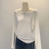 Women’s Slant-Shoulder Long Sleeve Base Layer