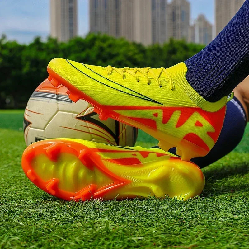 Football Boots Men Training Sport Non-Slip Grass Unisex Outdoor Ultralight Soccer Shoes Sports Shoes Breathable Drop Shipping 3