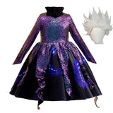 Kids' Sea Witch & Mermaid Villain Costume
