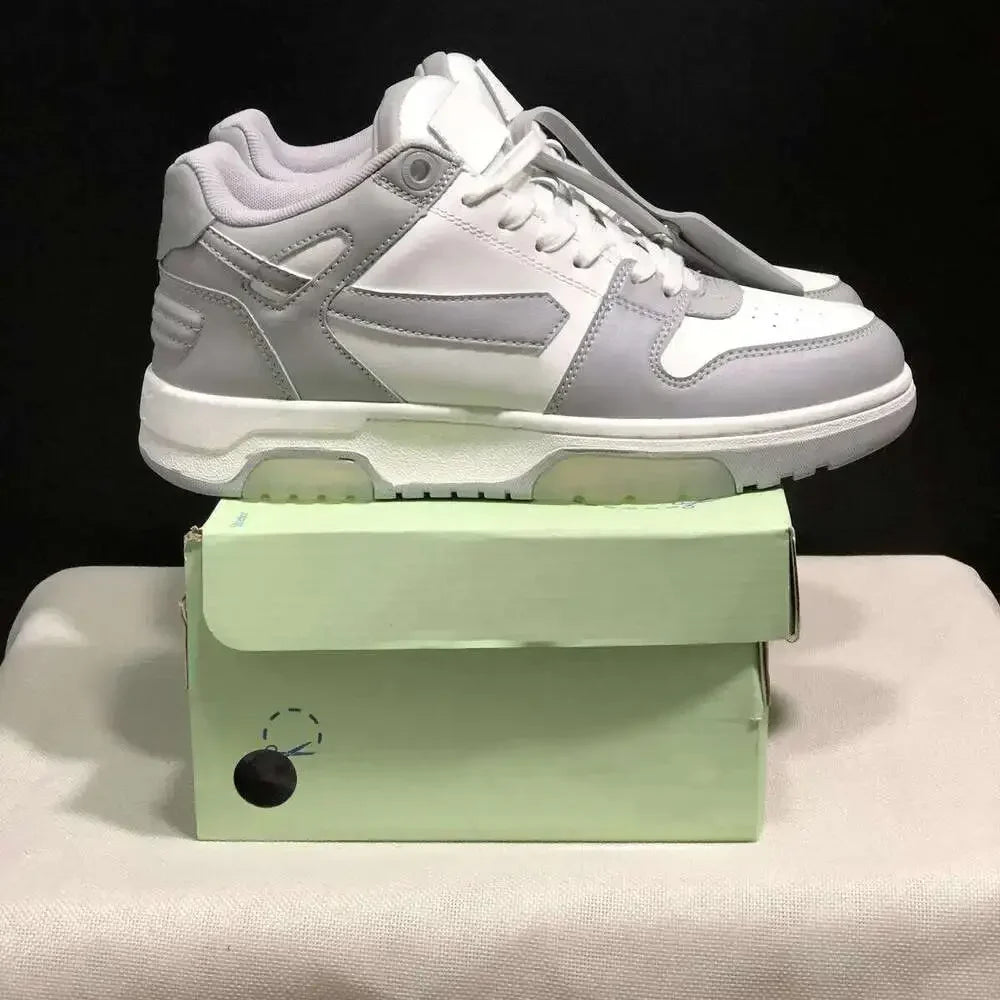 Designer Suede Leather Platform Sneakers