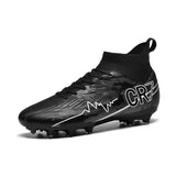 Men Soccer Shoes Cleats Mid-top Non-Slip FG/TF Football Boots Chuteira Campo High-quality Match Sneakers Futsal Indoor 2