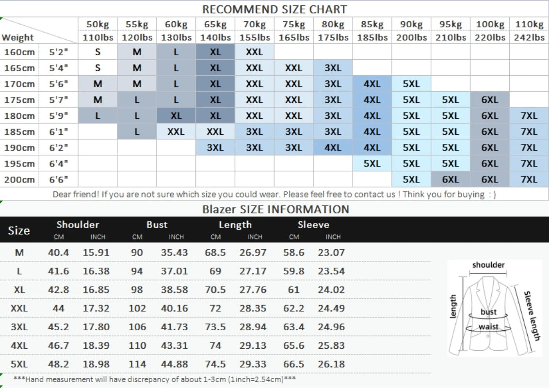 Mens Blazer Men's Fashion Business Gentleman British Style Casual Slim-fit Wedding Work Mens Blazer 6