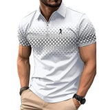 Men’s Sport Zip-Polo Shirt