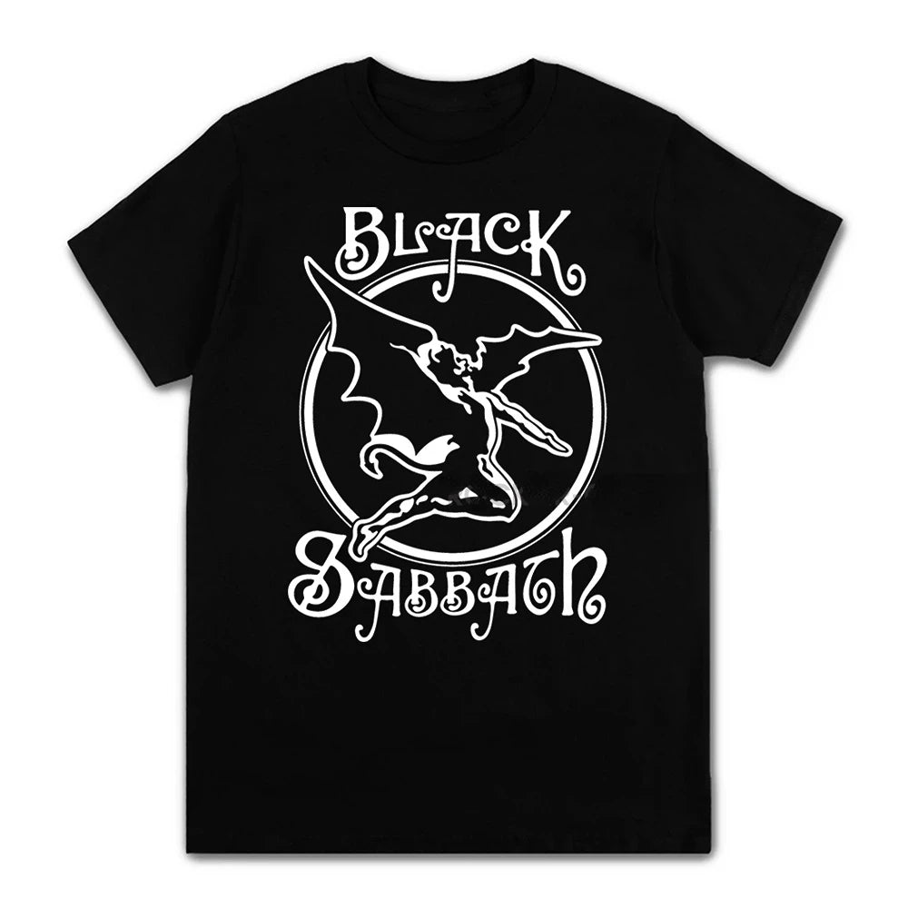 Black Metal Rock Band T shirt Men Women Fashion Casual Graphic Short Sleeve Short Sleeve Plus Size T Shirt Unisex 62474 5