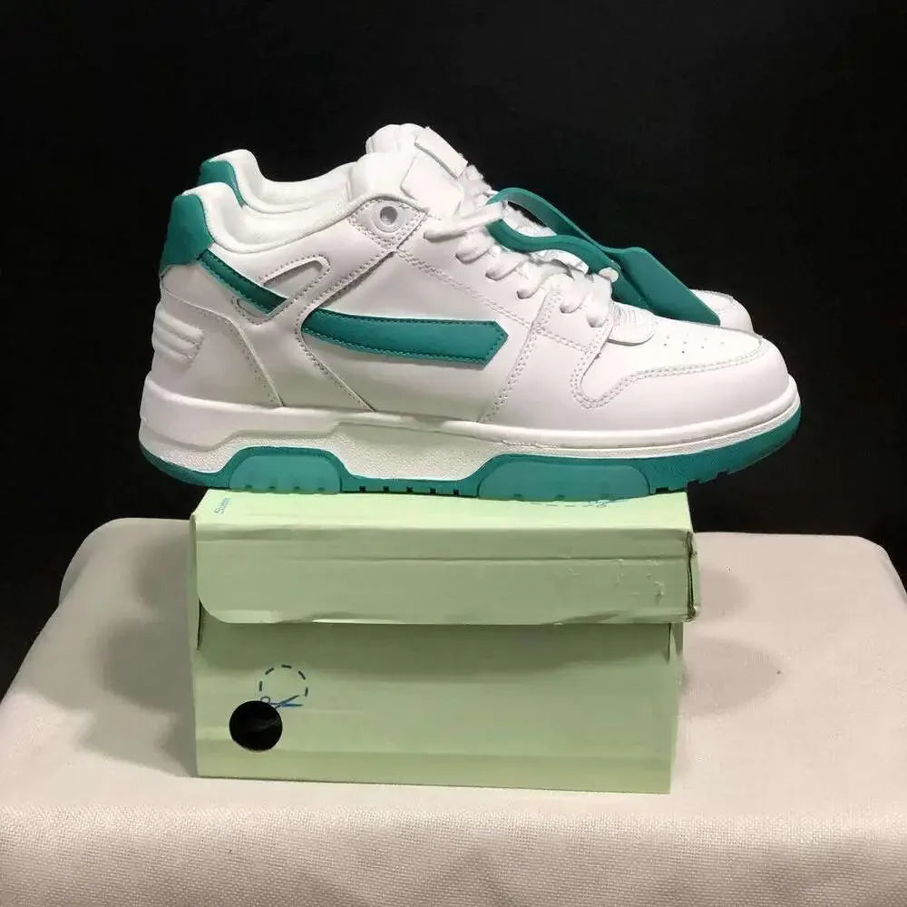 Designer Suede Leather Platform Sneakers