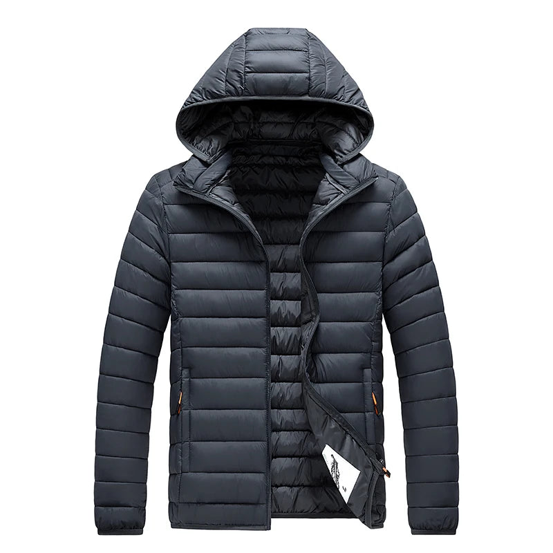 Men’s Hooded Waterproof Winter Parka