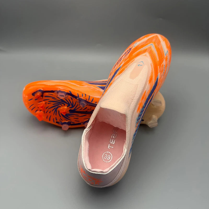 FG Men Soccer Shoes Professional Society Futsal Football Field Boots Comfortable Original High Quality Football Shoes Indoor 4