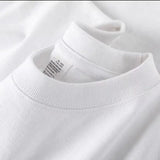 100% Cotton T-shirt Men Women Solid Color O Neck Short-sleeved Tops Summer Korean Loose Half-sleeve T Shirt Unisex M-4XL 5