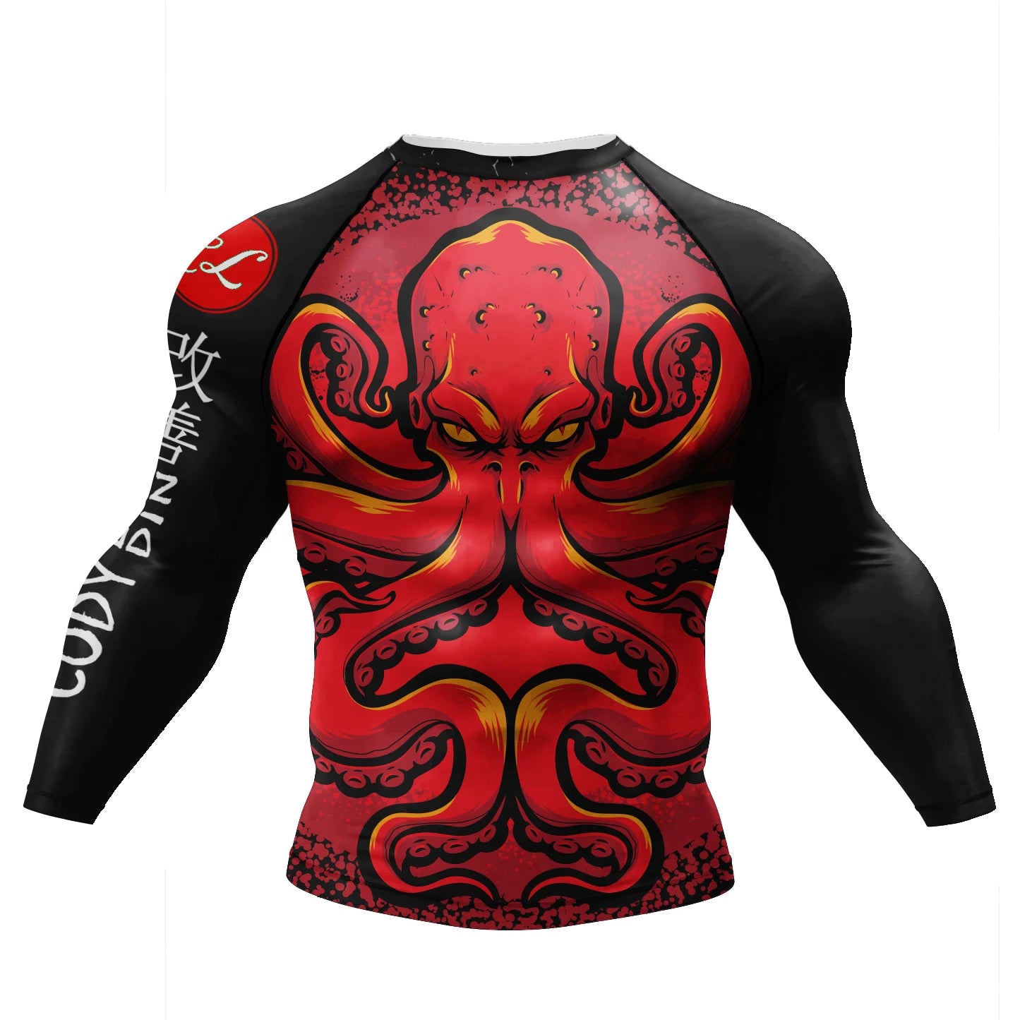 Custom Tattoo Long Sleeve Compression Tee