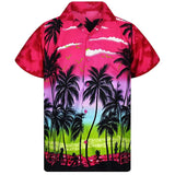 Hawaiian palm trees 3D Print Men Shirt