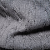Mens Giraffe Embroidery Cotton Sweaters Round Neck 5