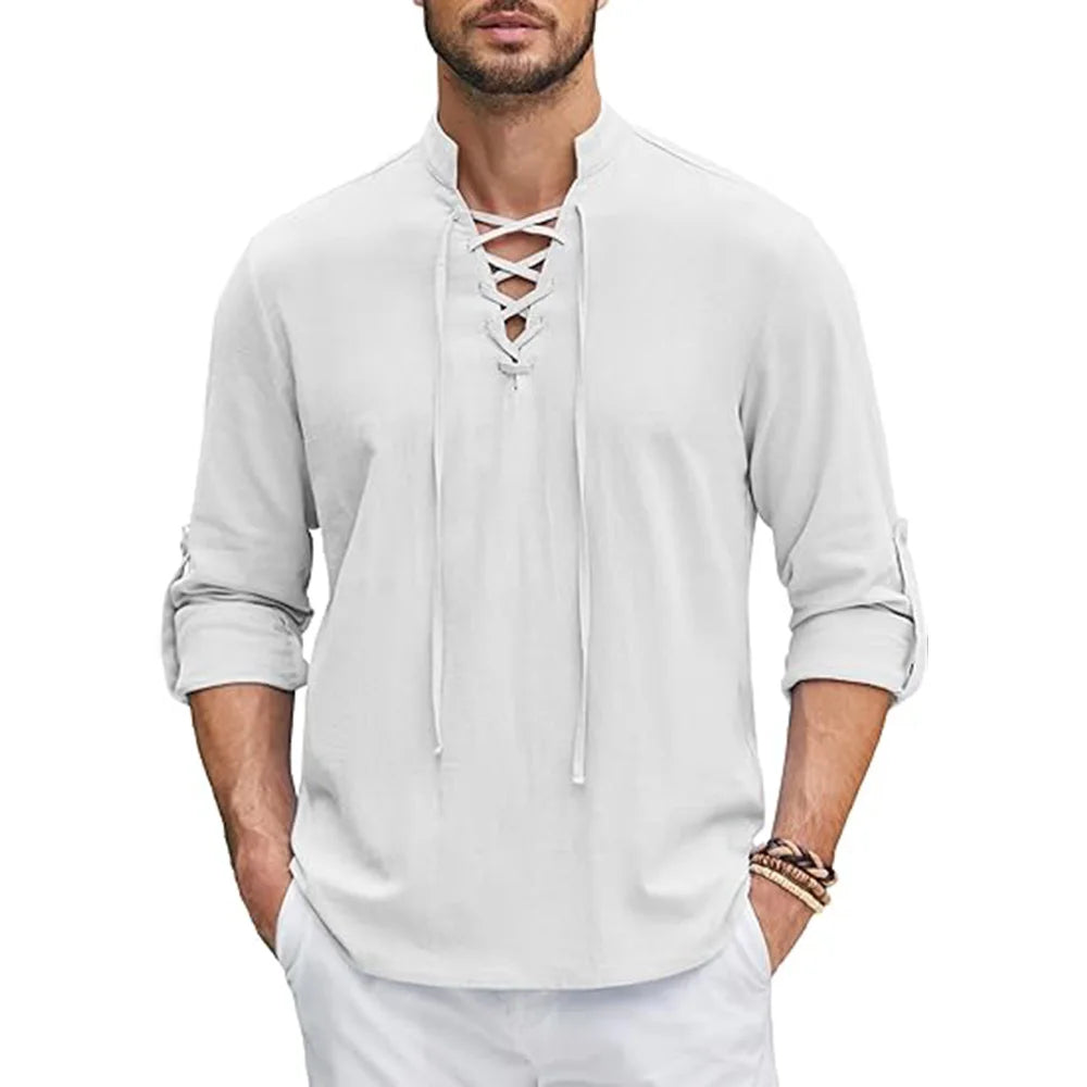 Men-s-Renaissance-Shirt-Pirate-Medieval-Viking-top-Cotton-Linen-Shirts-Men-Long-Sleeved-Halloween-Costume