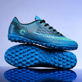 Large Size FG/TF High Quality Mens Soccer Shoes Non-Slip Turf Soccer Cleats for Kids Training Football Boots Chuteira Campo 48