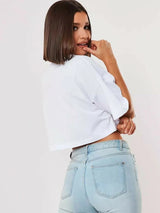 Cotton Women Short Sleeve Dance Running Clothes Yoga Fitness Crop Top  Navel Baring New Sport T-shirt Loose Gym Workout Shirts 2