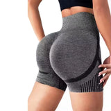 High-Waisted Tummy Control Yoga Shorts
