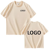 Customized Cotton Printed T-shirts Men Fashion Short Sleeve Tshirt Women Personality Casual Streetwear Tee Tops Camiseta