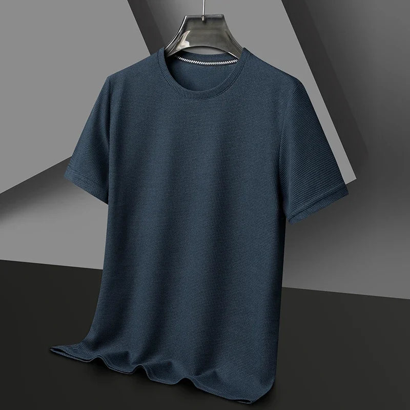 Men’s Summer Waffle Knit T-Shirt