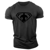 Men's Superman Print Quick-Dry T-Shirt 5