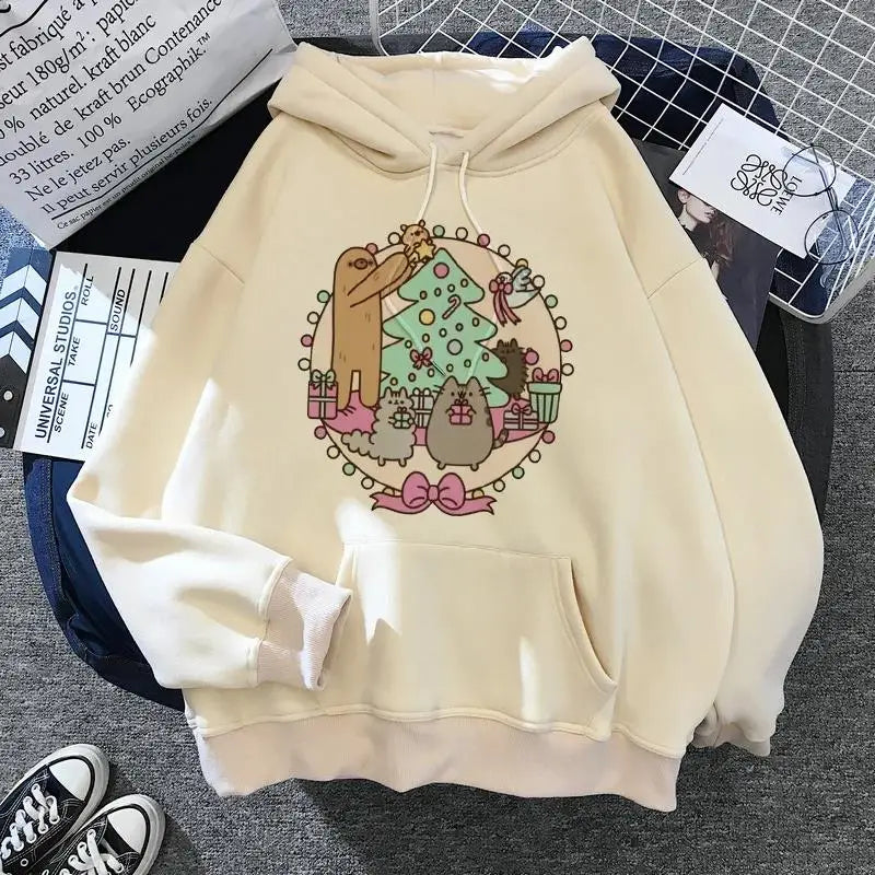 Kawaii Cat Ears Oversized Hoodie