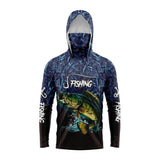 MALFC Men Hood Fishing Shirt long sleeve fishing t shirt uv protection Fishing Apparel 2