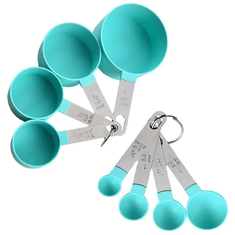 8-Piece Stainless Steel Measuring Set